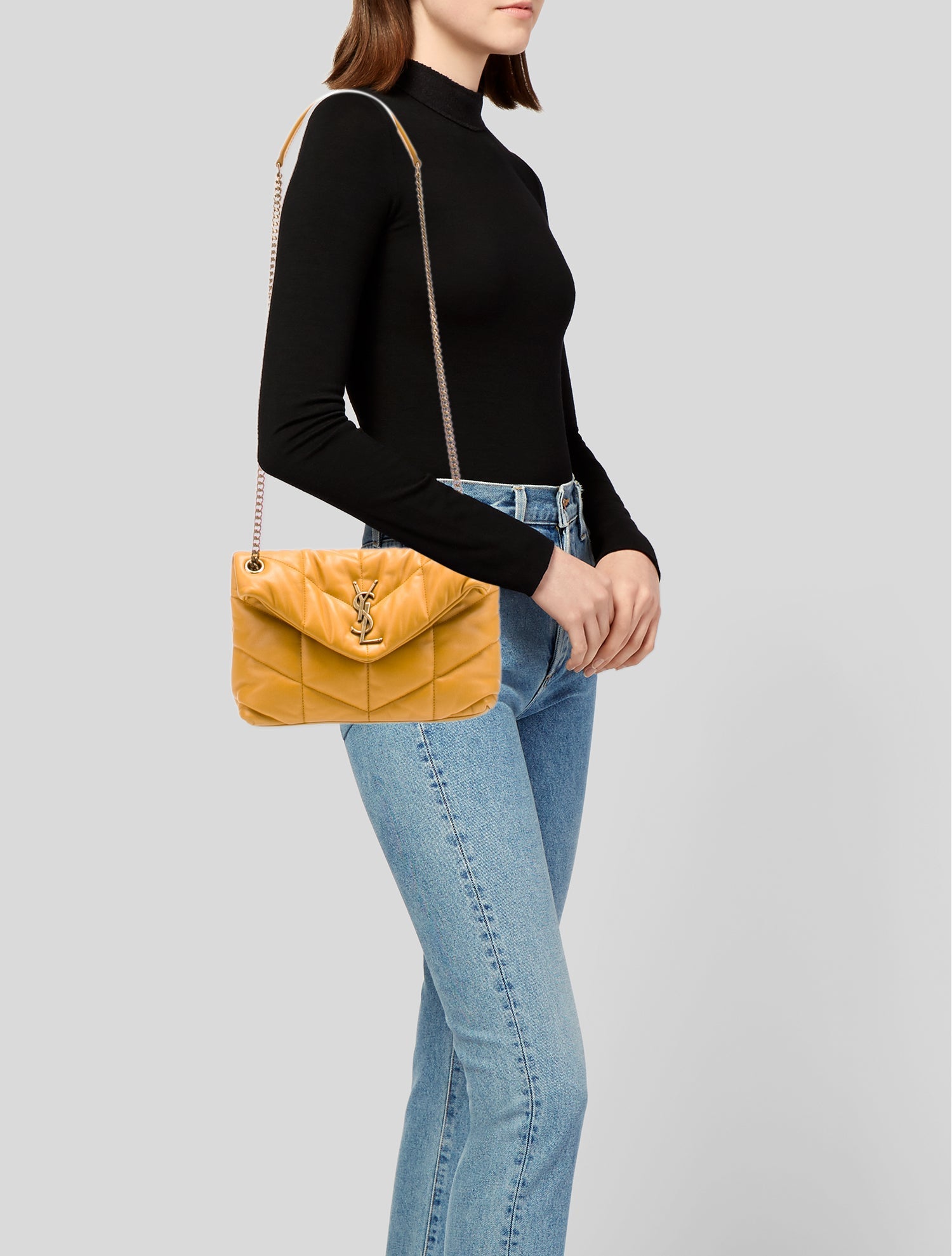 Saint Laurent Leather LouLou 2022