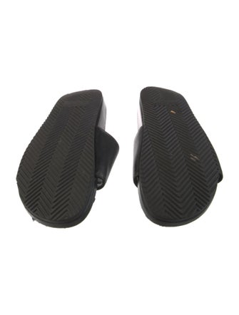Saint Laurent Leather Slides