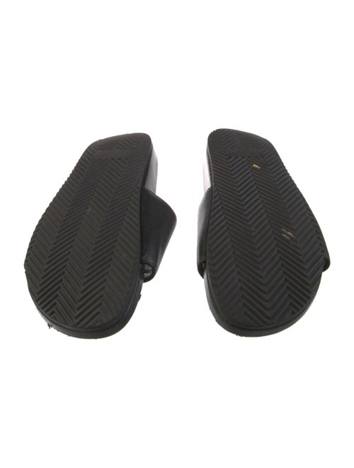 Saint Laurent Leather Slides