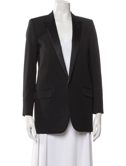 Saint Laurent Virgin Wool Blazer