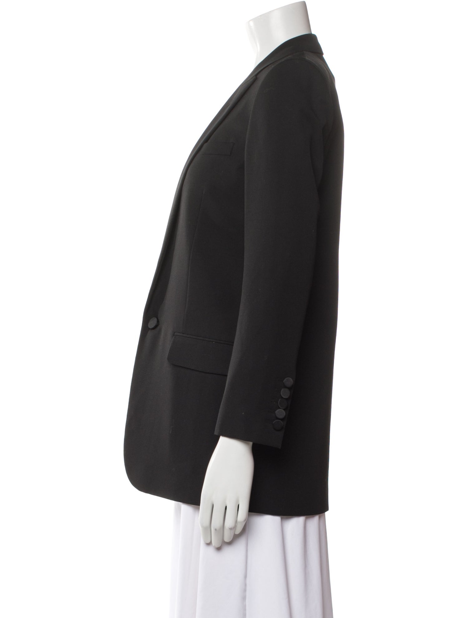 Saint Laurent Virgin Wool Blazer