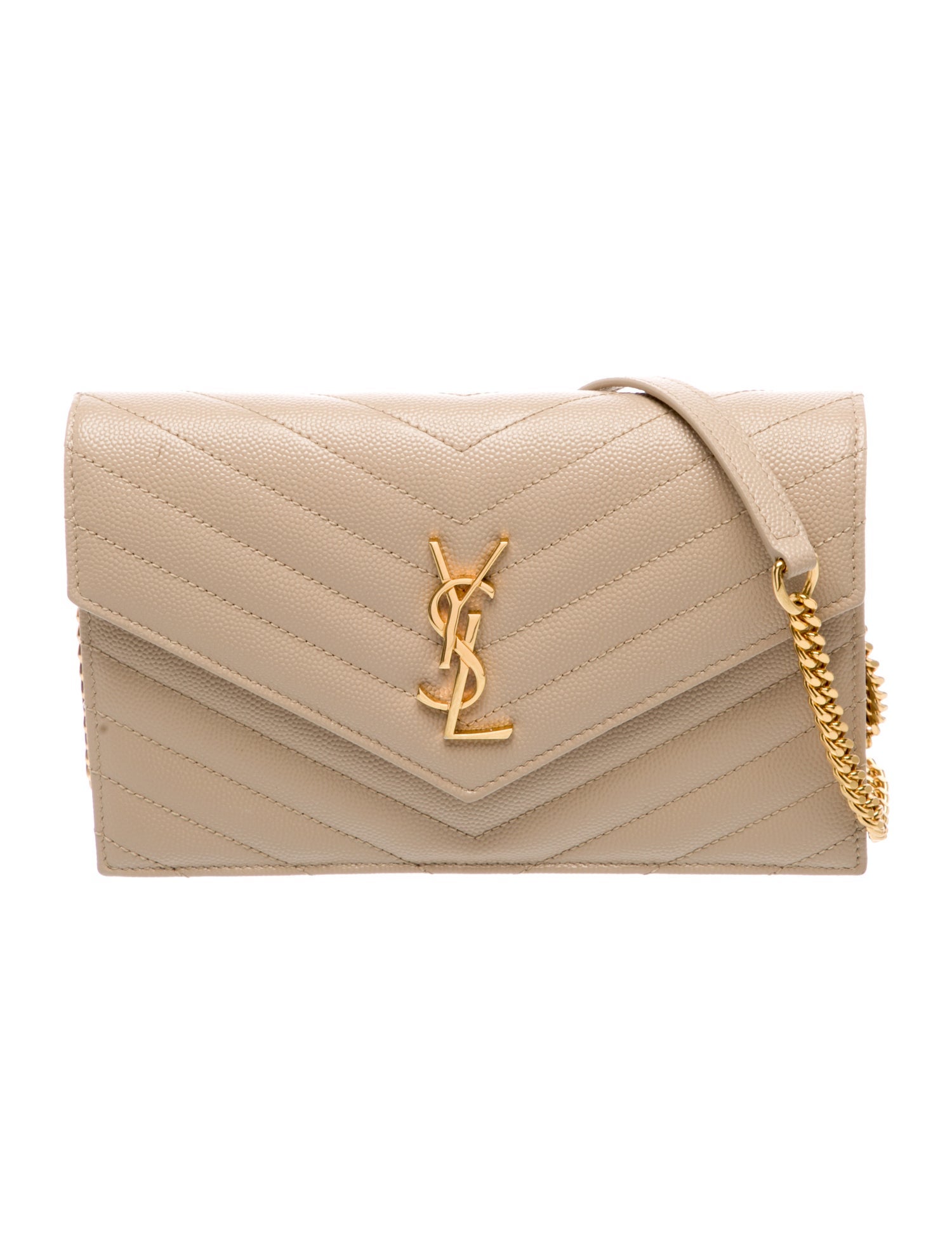 Saint Laurent Chevron Envelope 2024