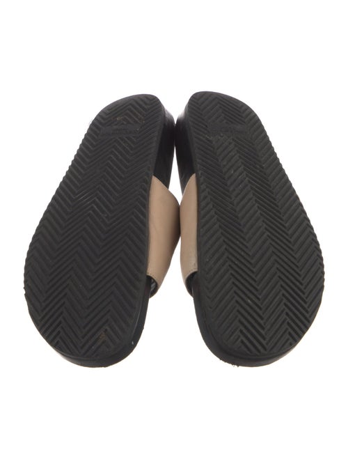 Saint Laurent Leather Slides