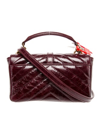 Saint Laurent Patent Leather College Mini 2025