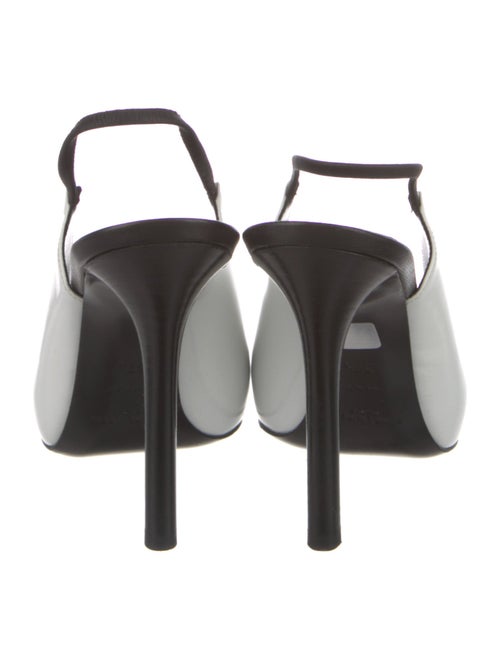 Saint Laurent Patent Leather Slingback Pumps