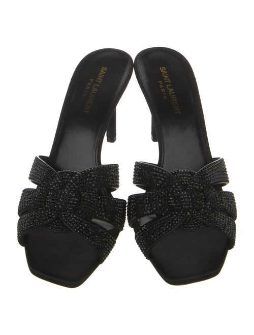 Saint Laurent Leather Slides