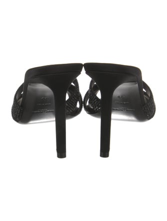 Saint Laurent Leather Slides