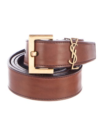Saint Laurent Leather Belt