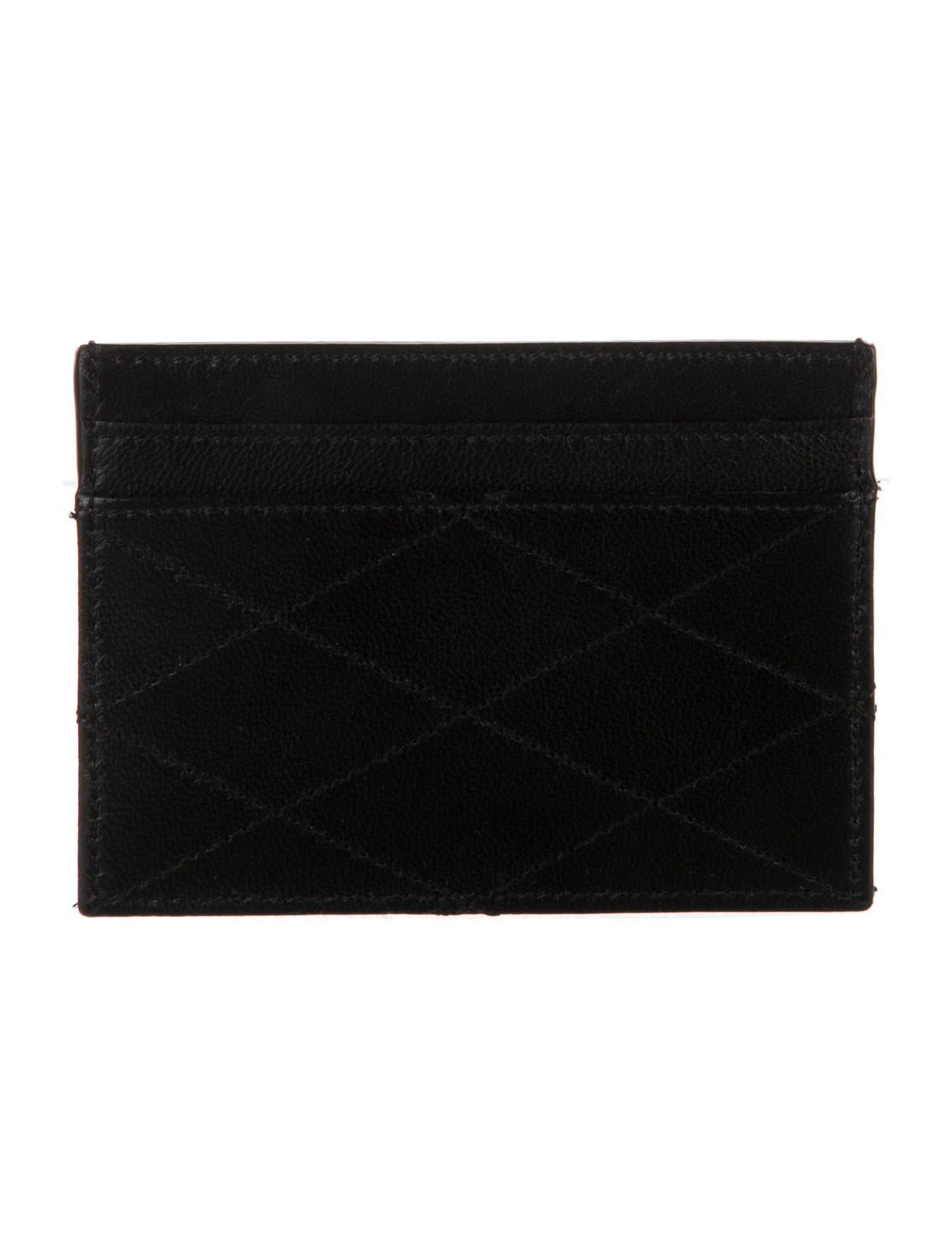 Saint Laurent 2022 Quilted Pattern Wallet