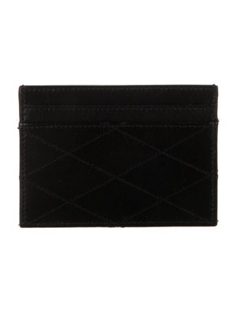 Saint Laurent 2022 Quilted Pattern Wallet