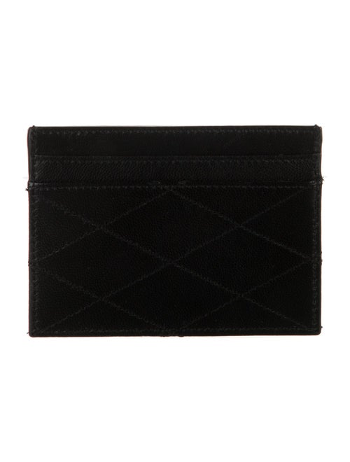 Saint Laurent 2022 Quilted Pattern Wallet