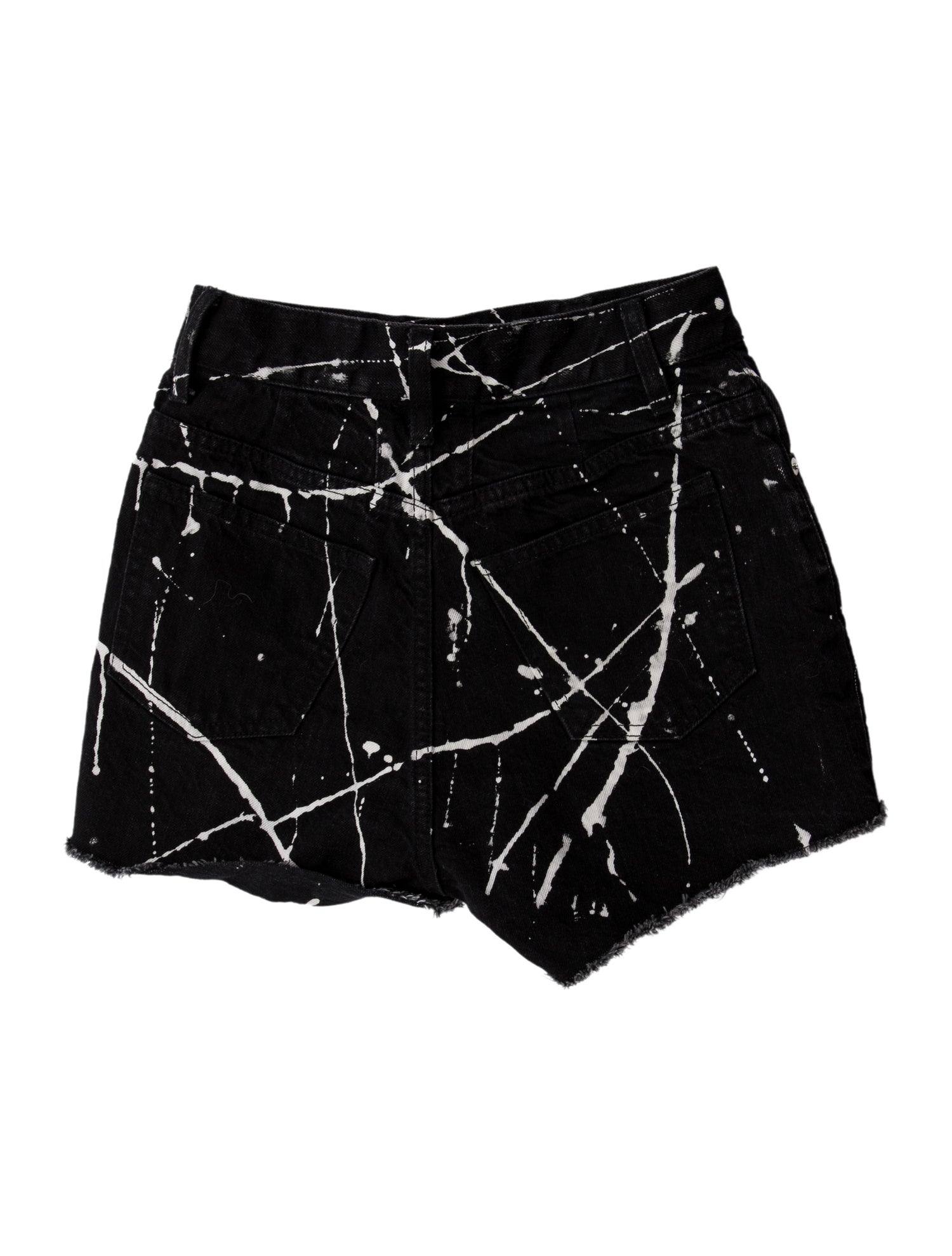Saint Laurent Printed Mini Shorts