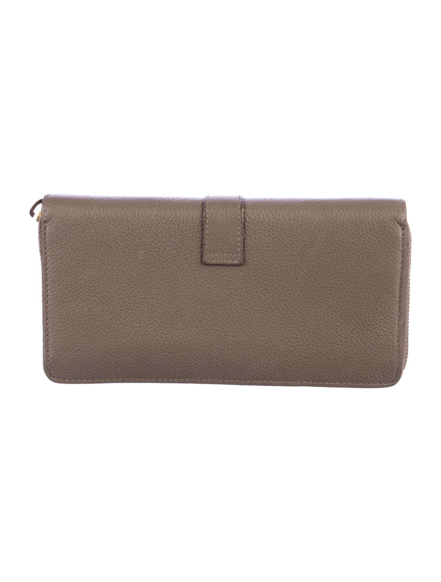 Saint Laurent Leather Continental Wallet