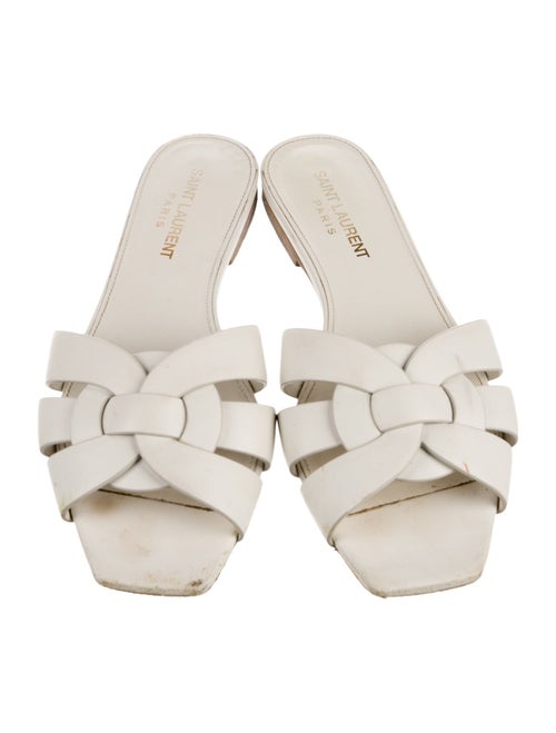 Saint Laurent Leather Mules