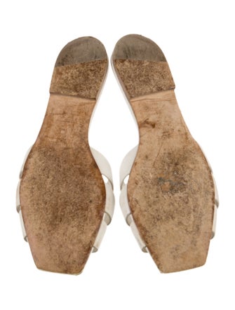 Saint Laurent Leather Mules