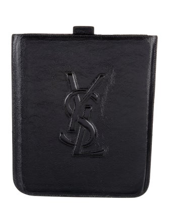 Yves Saint Laurent Embossed Leather iPad Case