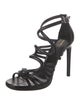 Saint Laurent Snakeskin Gladiator Sandals