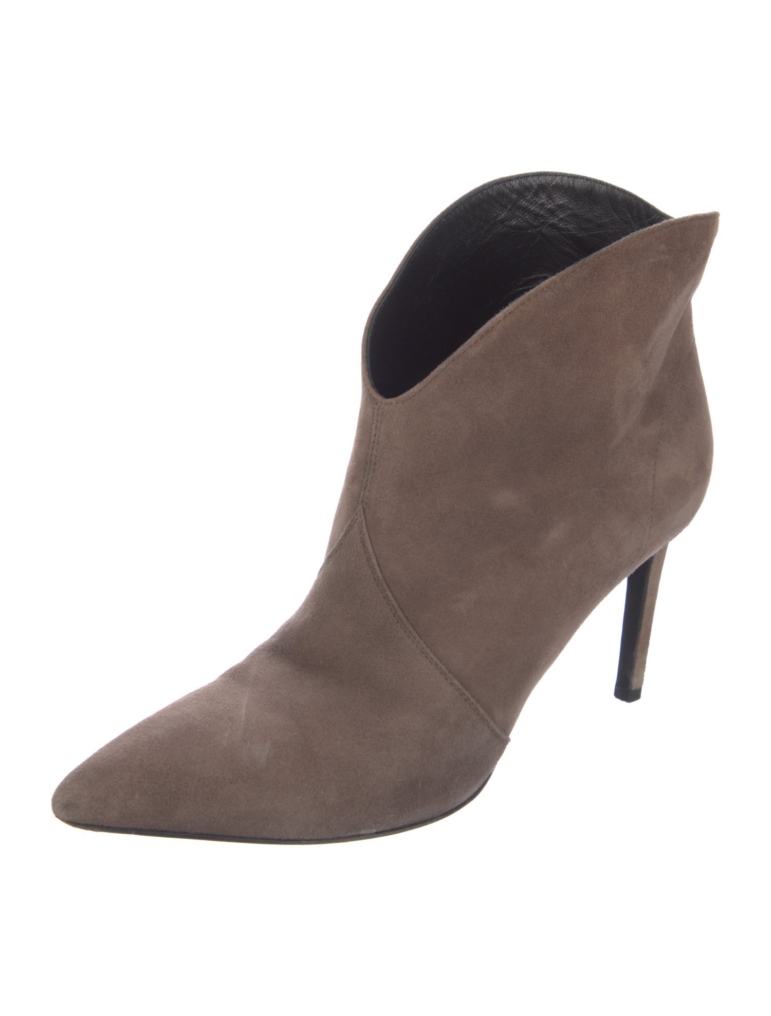 Saint Laurent Suede Western Boots