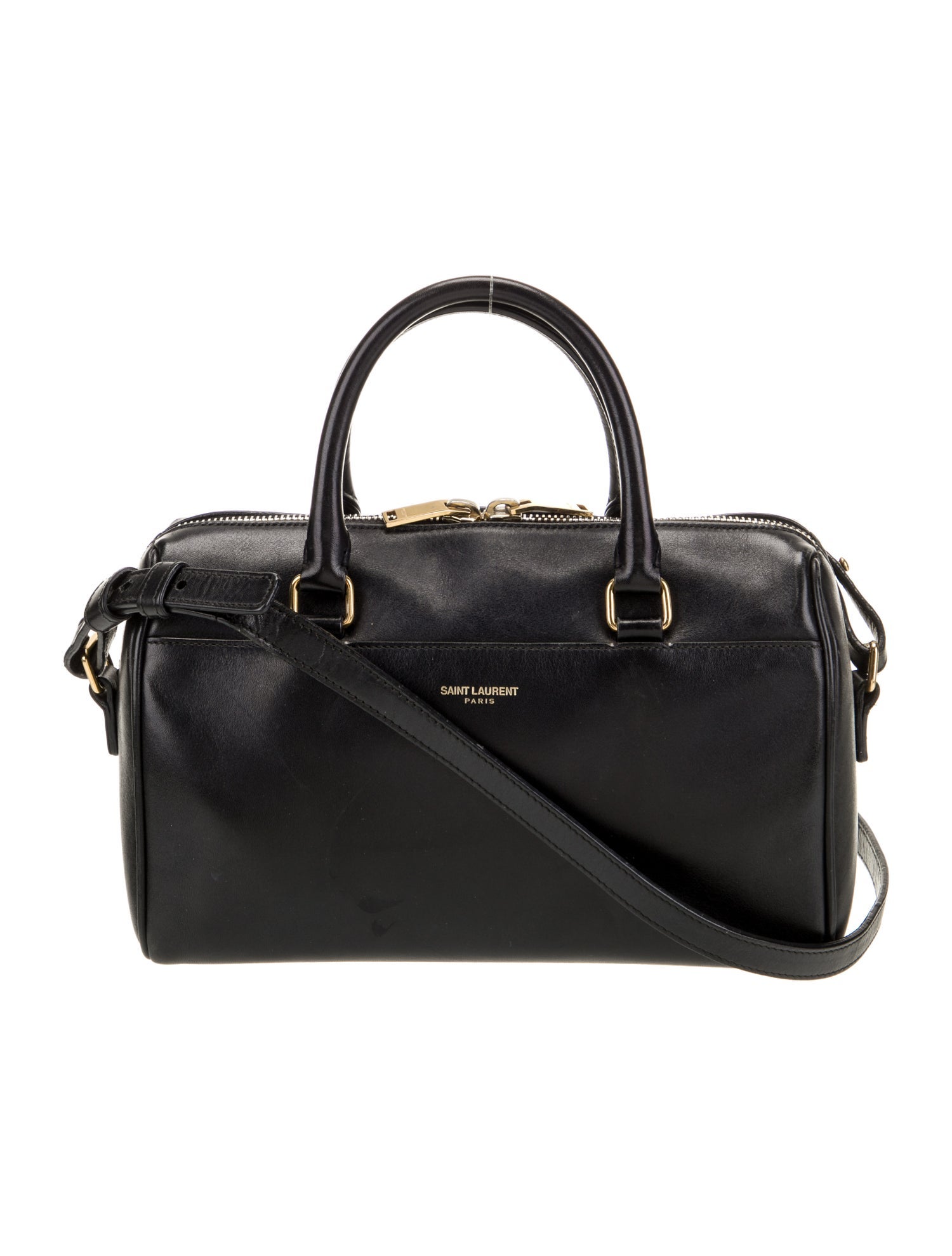 Saint Laurent Leather Baby Duffle