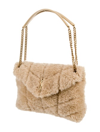 Saint Laurent Faux Fur LouLou Medium