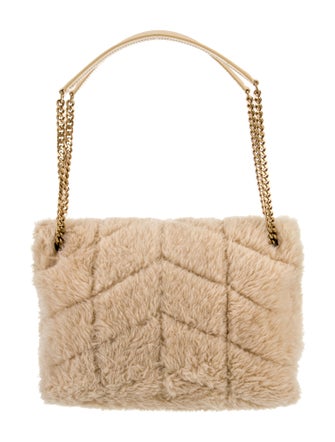 Saint Laurent Faux Fur LouLou Medium