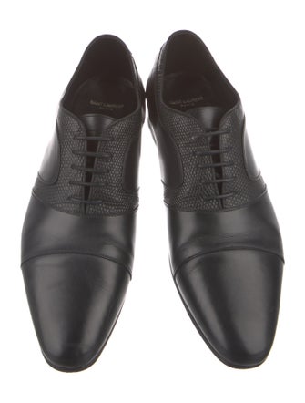 Saint Laurent Leather Oxfords