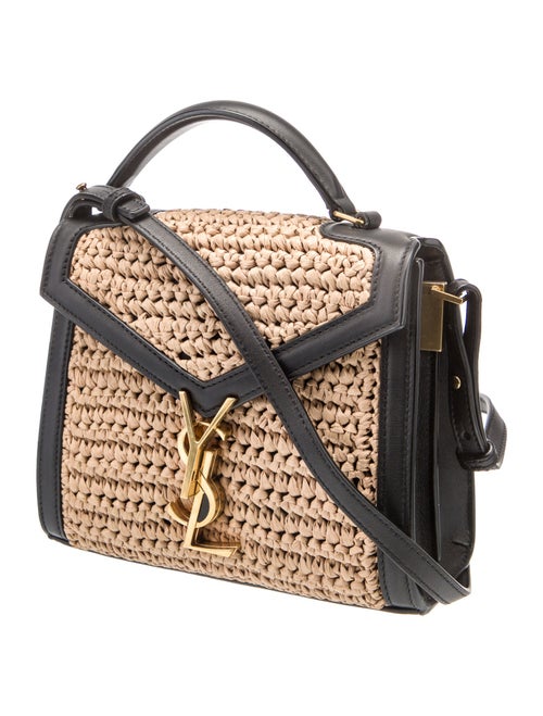 Saint Laurent Raffia Cassandre Mini