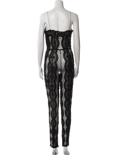 Saint Laurent 2019 Lace Jumpsuit