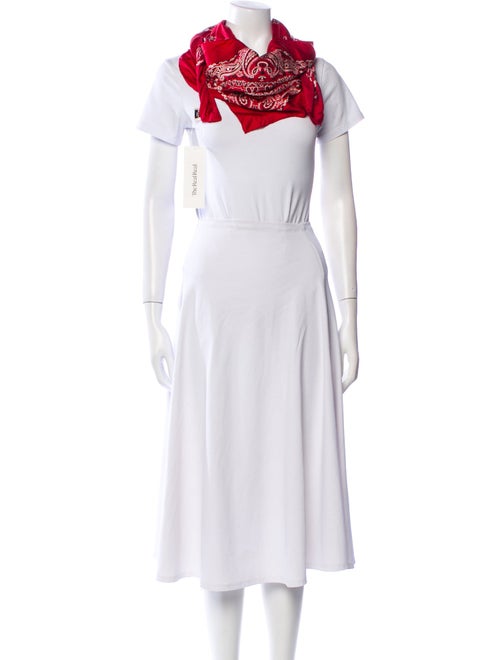 Saint Laurent Silk Paisley Print Scarf