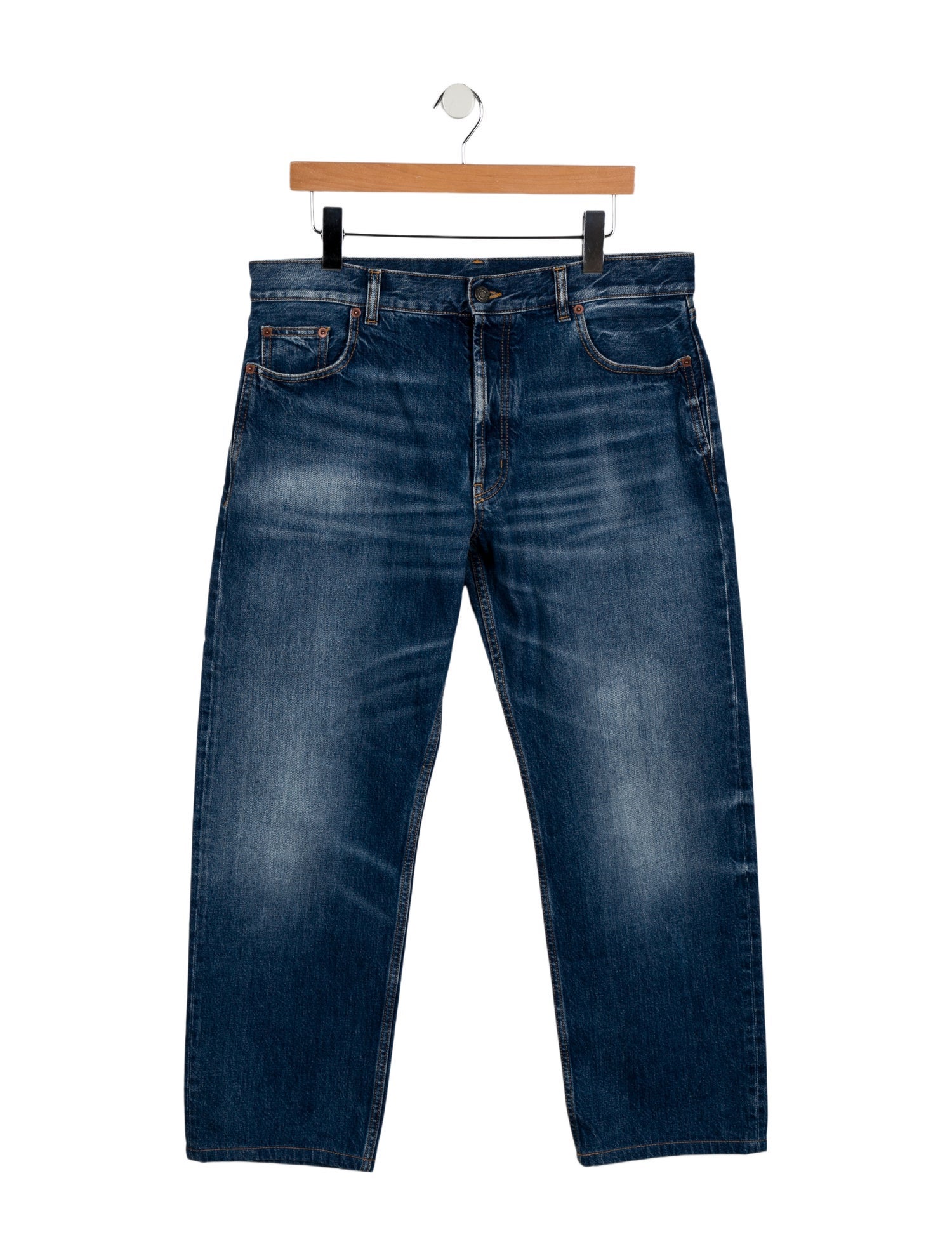 Saint Laurent 2023 Straight-Leg Jeans