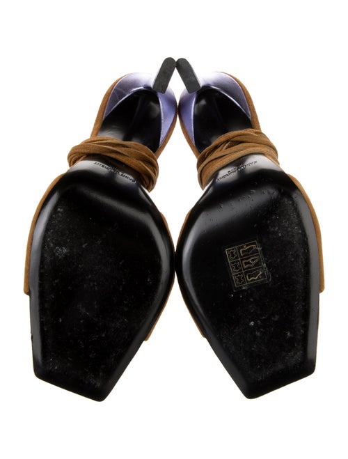 Saint Laurent Suede Sandals
