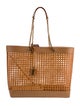 Saint Laurent Wicker Tote East West