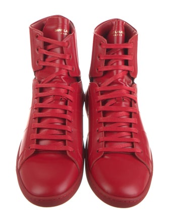 Saint Laurent Leather Sneakers