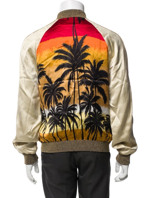 Saint Laurent 2016 Printed Bomber Jacket