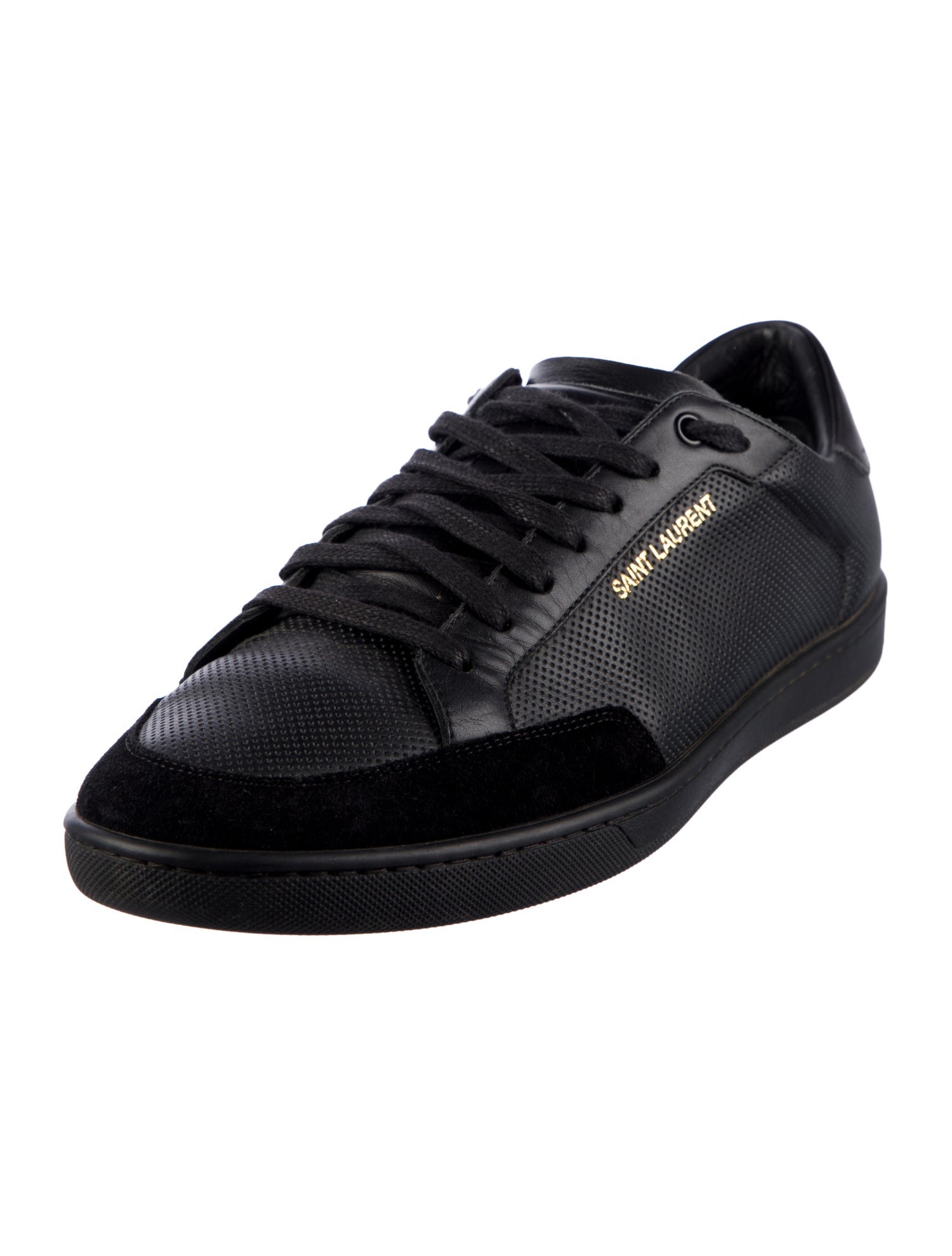 Saint Laurent Leather Sneakers