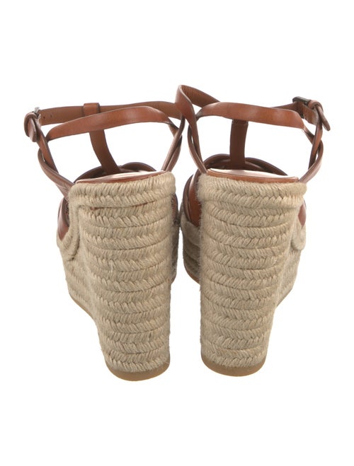 Saint Laurent Leather Espadrilles