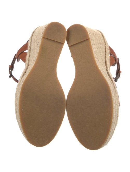 Saint Laurent Leather Espadrilles