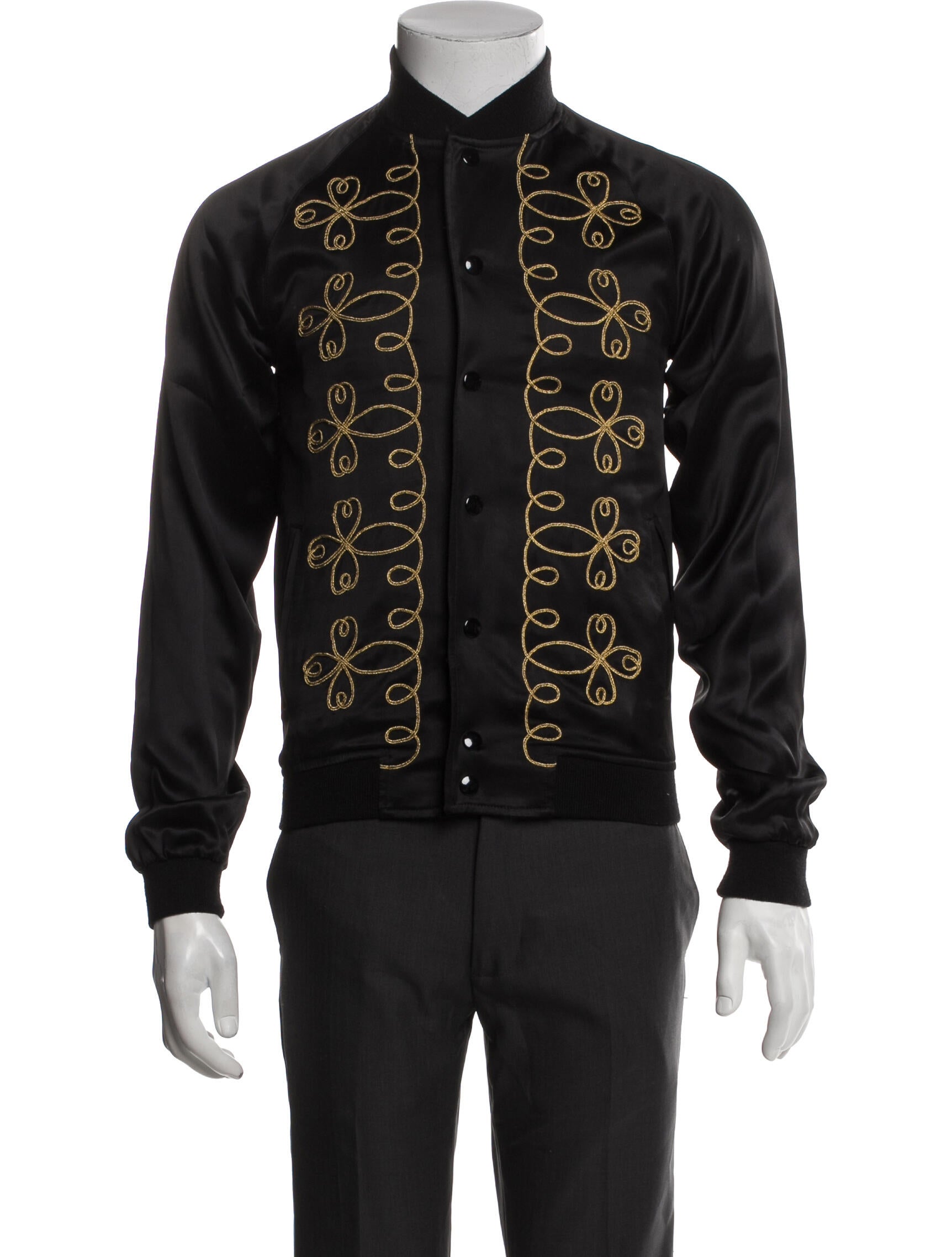 Saint Laurent 2014 Printed Utility Jacket