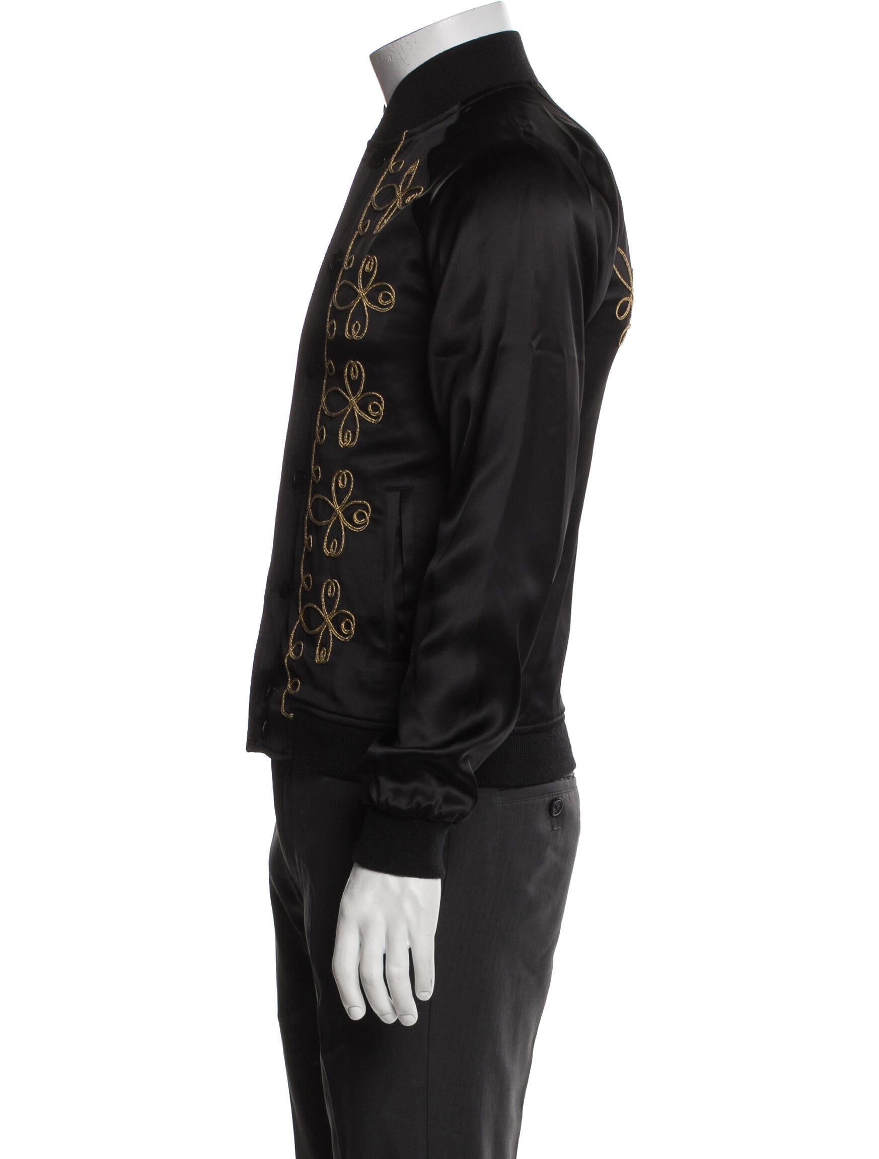 Saint Laurent 2014 Printed Utility Jacket