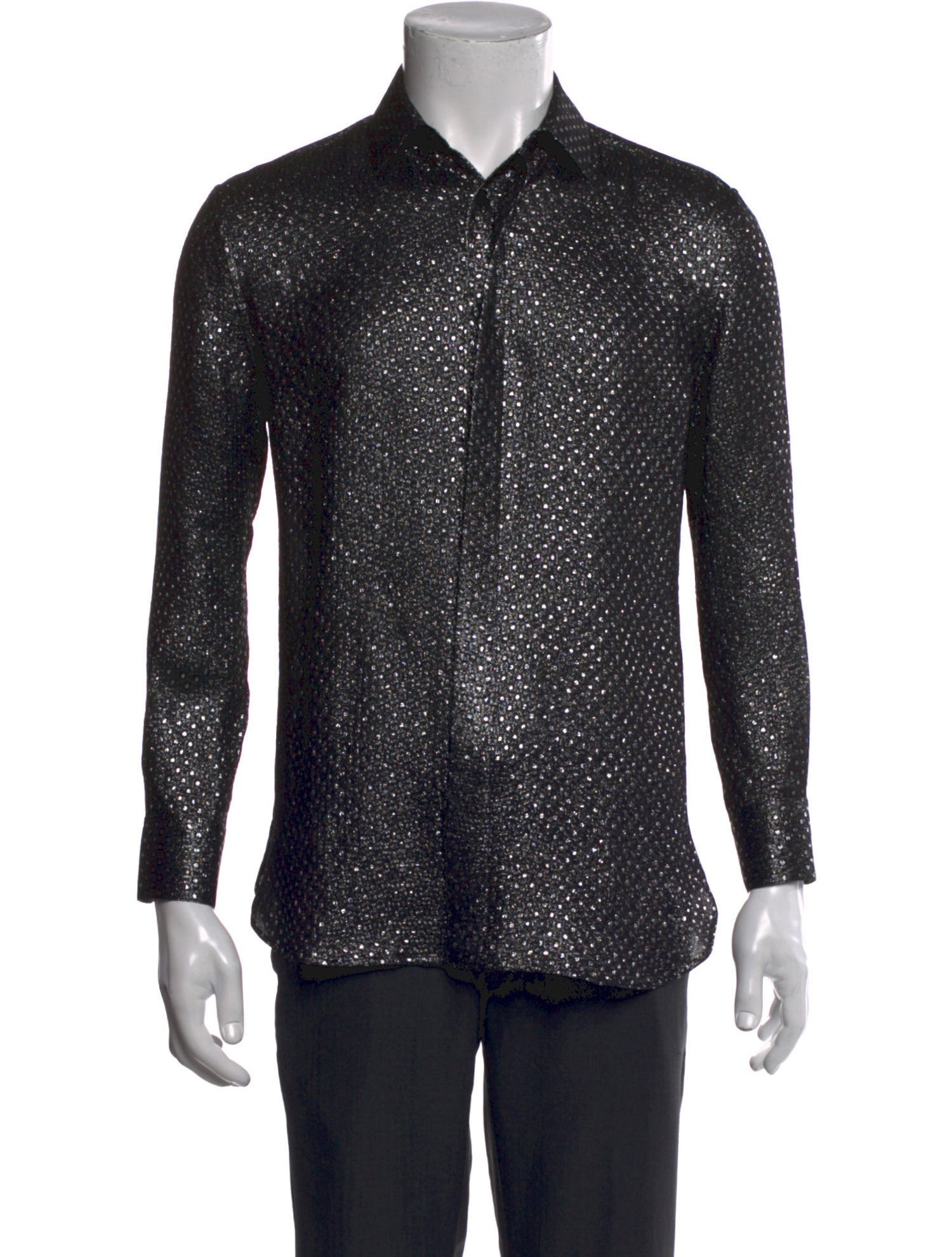 Saint Laurent 2018 Virgin Wool Dress Shirt