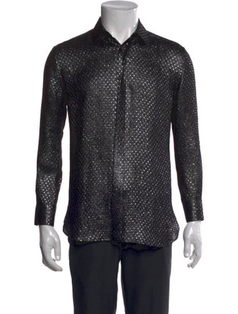 Saint Laurent 2018 Virgin Wool Dress Shirt