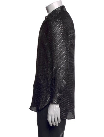 Saint Laurent 2018 Virgin Wool Dress Shirt