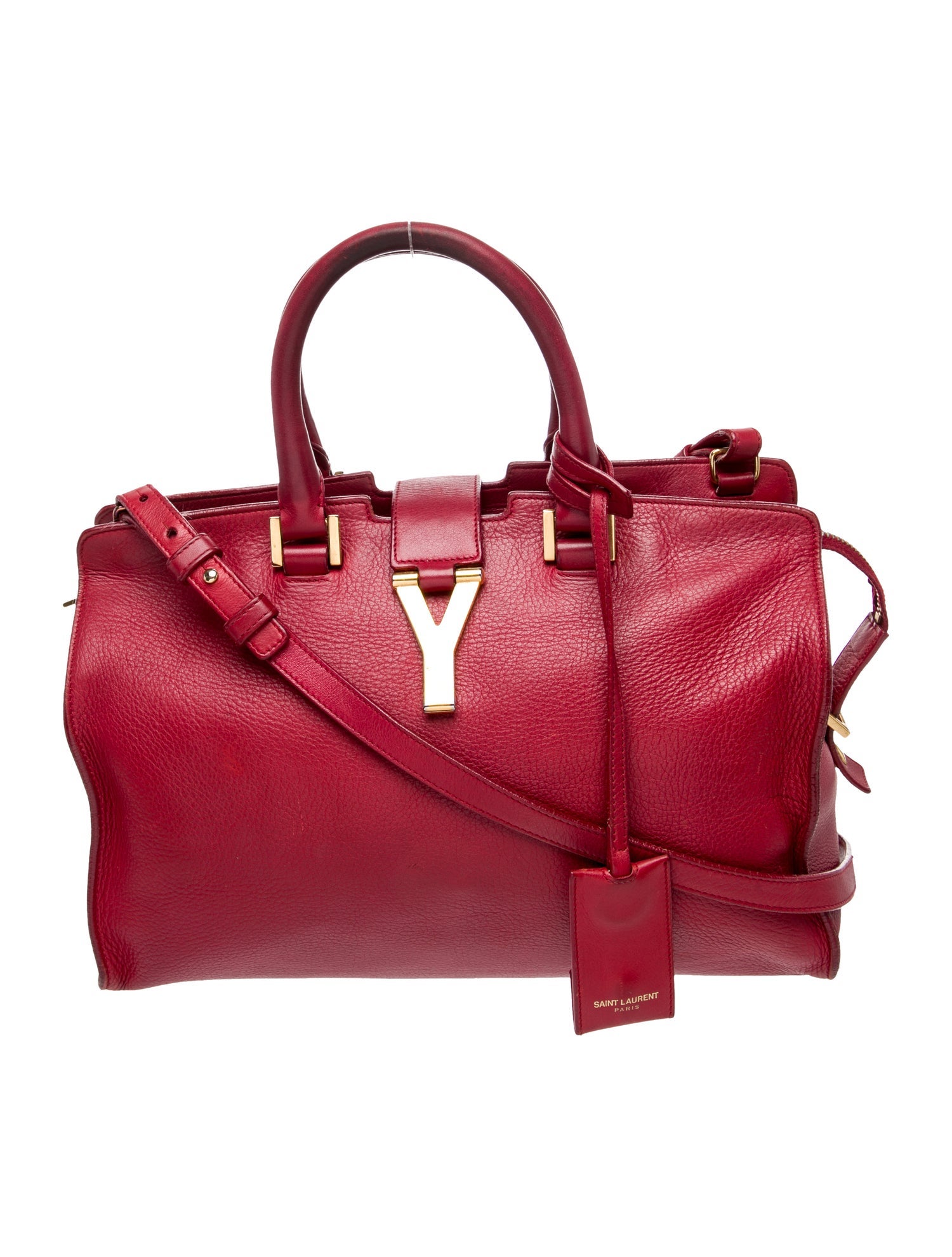 Saint Laurent Leather Y Cabas