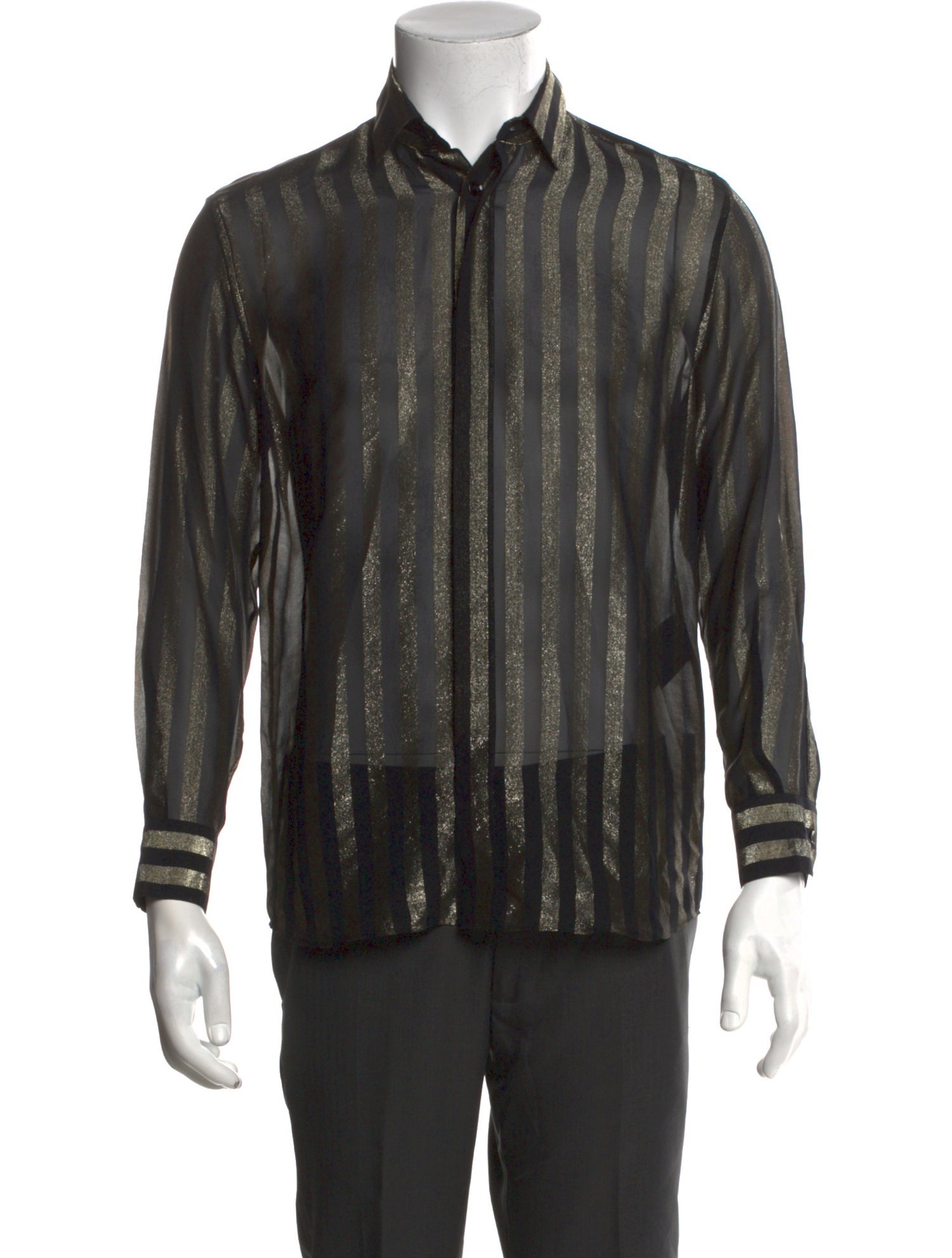 Saint Laurent 2018 Silk Dress Shirt