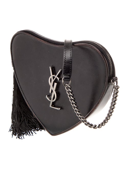 Saint Laurent Leather Crossbody Bag Mini