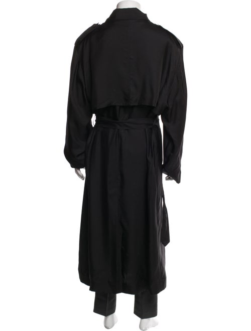 Saint Laurent 2022 Silk Trench Coat