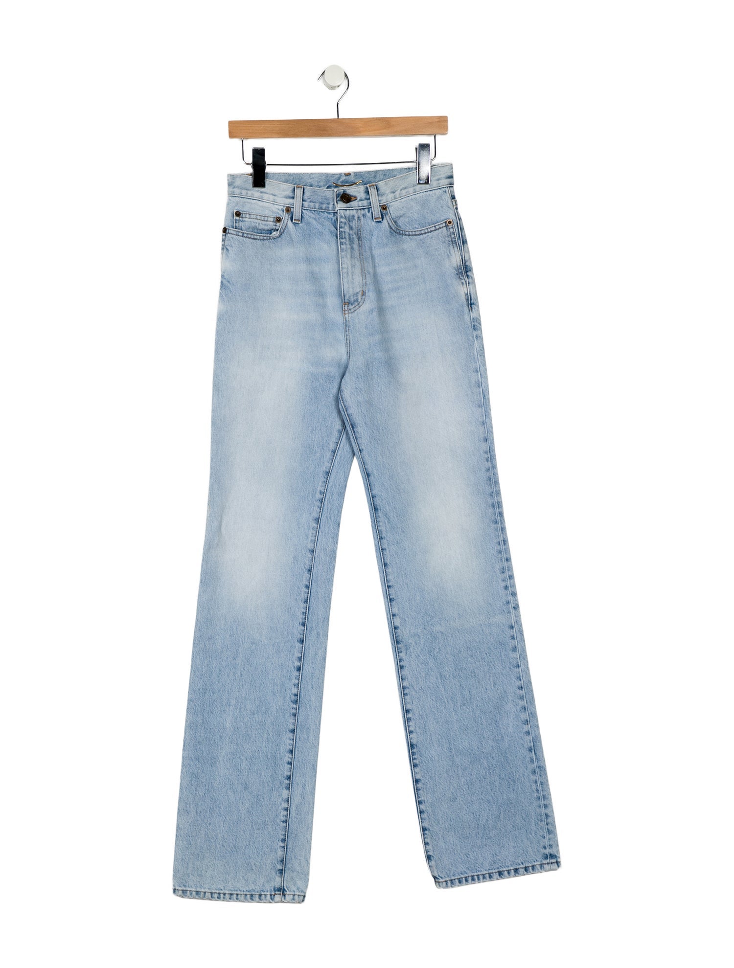 Saint Laurent 2022 Wide Leg Jeans