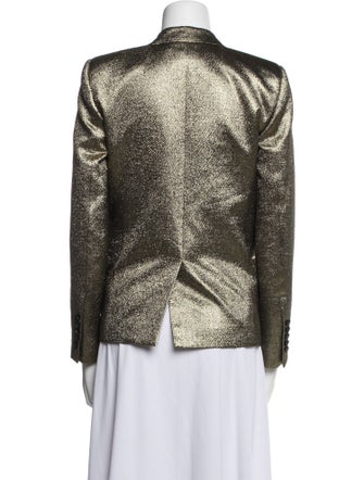 Saint Laurent 2013 Colorblock Pattern Blazer