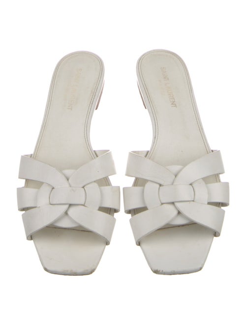 Saint Laurent Leather Slides