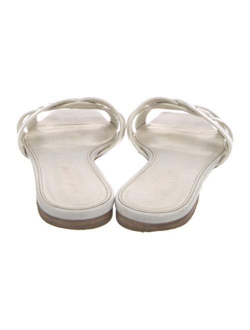 Saint Laurent Leather Slides